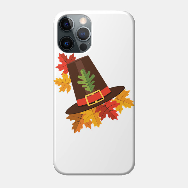 Pilgrim Hat - Thanksgiving - Phone Case