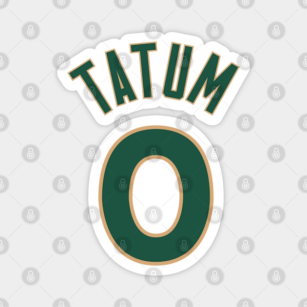 TATUM Magnet by Buff Geeks Art