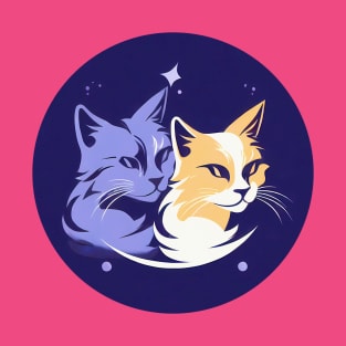 Cats in anime style T-Shirt