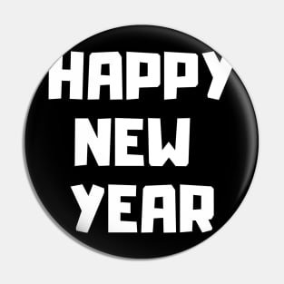 Happy New Year Pin