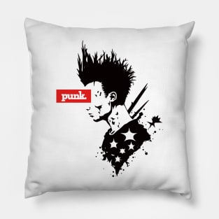 Young Punk Pillow