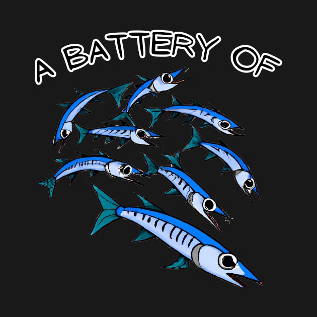 A Battery of Barracuda by Dunkel