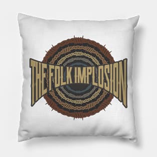 The Folk Implosion Barbed Wire Pillow