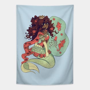 Mermaid Princess Tapestry