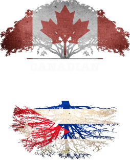 Canadian Grown With Cuban Roots - Gift for Cuban With Roots From Cuba Magnet