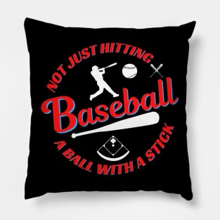 Baseball Not Just Hitting a Ball With a Stick Pillow
