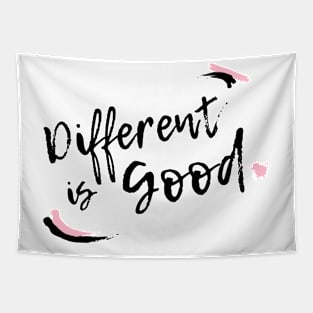 Different Is Good Tapestry