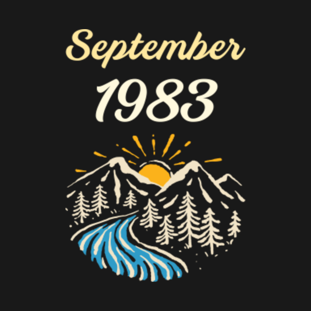 September 1983 September 1983 T Shirt TeePublic