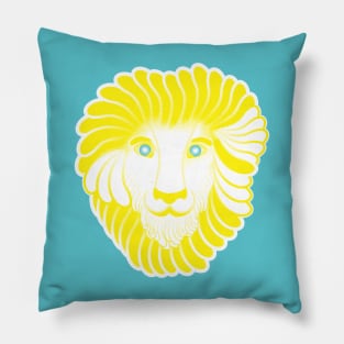 No Texture No Text Pure Bright Colors Version - Believer's World Resident Wopo Pillow