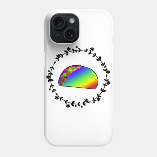 Rainbow Taco Phone Case