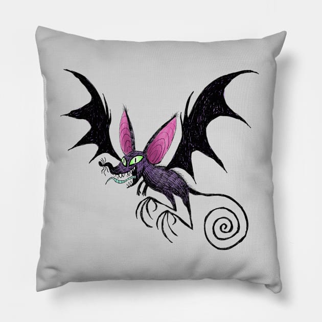 Quirky Creature - 1 Pillow by KenTurner82