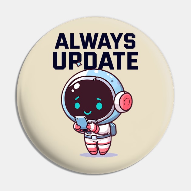 Astro Girl Play Gadget Pin by mirailecs