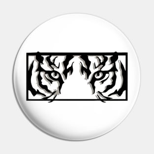 Tiger face Pin