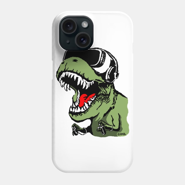 VR Trex Phone Case by NewSignCreation