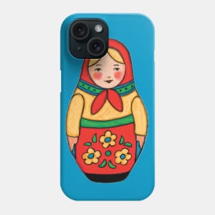 matryoshka nesting doll Phone Case