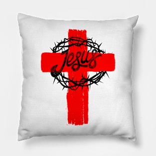 Jesus cross Pillow