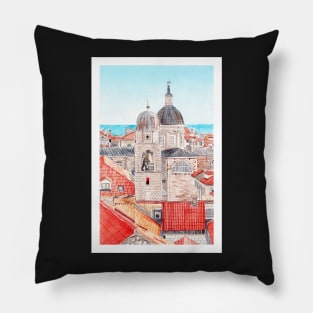 Dubrovnik, Croatia Pillow