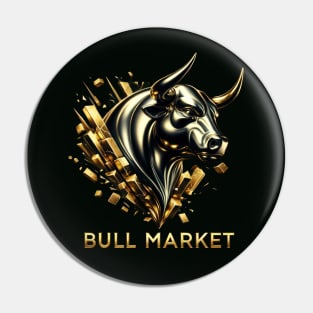 Bull Market Pin