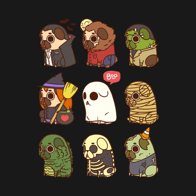 Halloween Puglie by Puglie Pug 