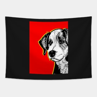 Dog Pop Art Tapestry