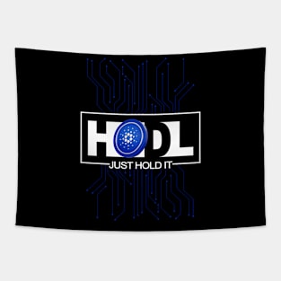 Just Hodl Cardano ADA Tapestry