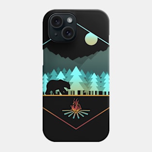 A wild campfire Phone Case