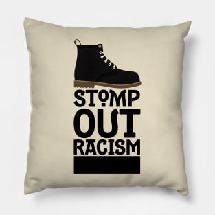 Stomp Out Racism Pillow