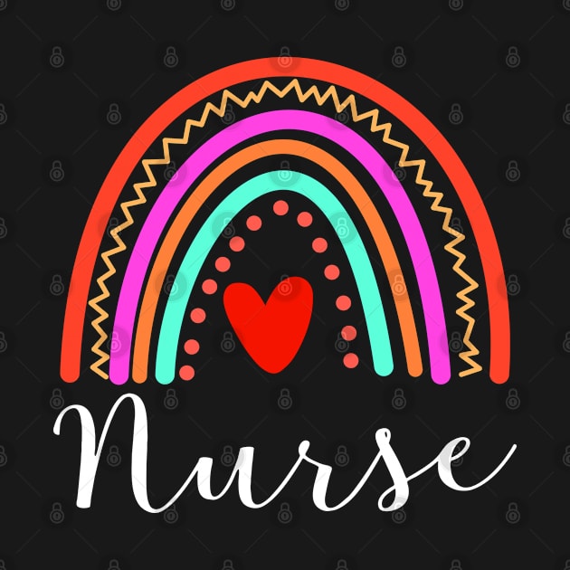 Funny Nurse Rainbow Gifts Nursing by Aprilgirls