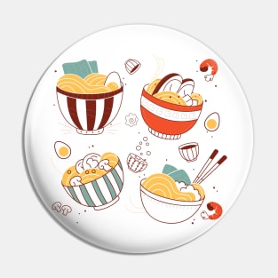 Ramen Bowls Pin