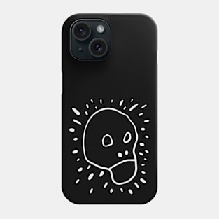 Minimal Monkey Ape Face Phone Case