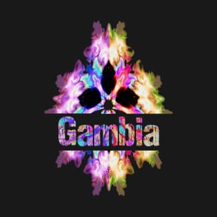 Gambia gift tie dye watercolor T-Shirt