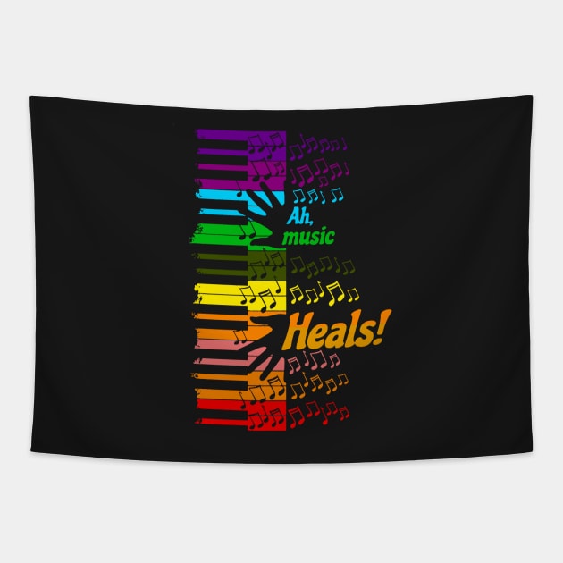 Music heals Tapestry by Right-Fit27