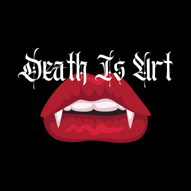 Vampire Kiss by Death Is Art
