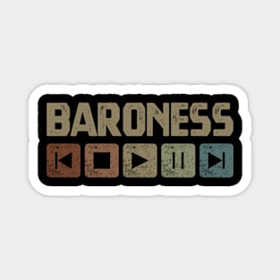 Baroness Control Button Magnet