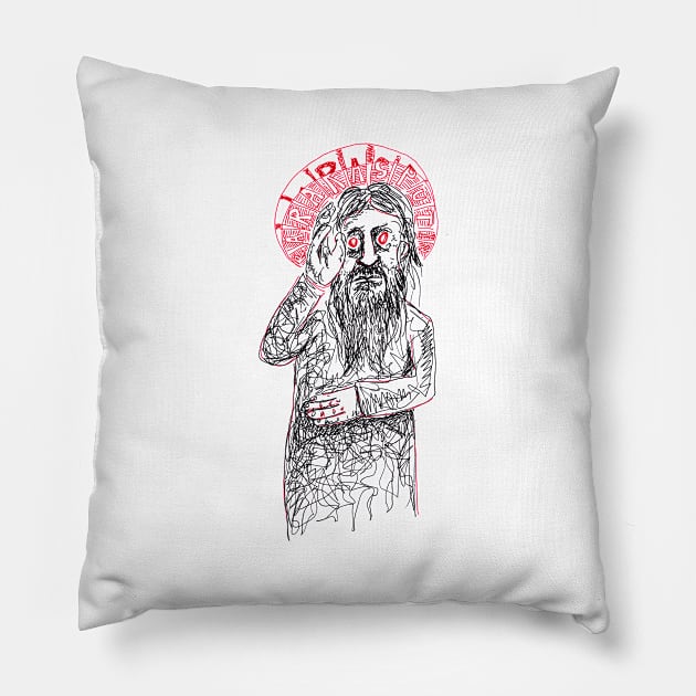 Rasputin Pillow by micalef