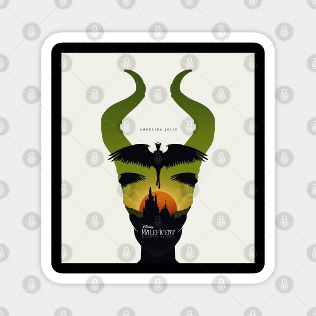 Maleficent-Mistress-Of-Evil Magnet by ARTADRIAN