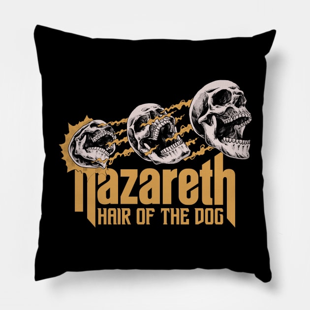 Nazareth Were Are You Now Pillow by NEW ANGGARA