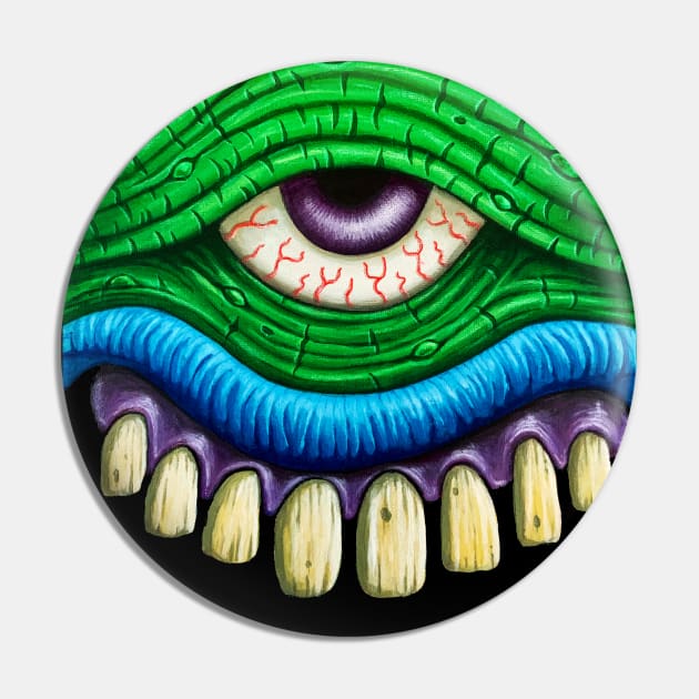 GREEN MEANIE Pin by OutdoorMayhem