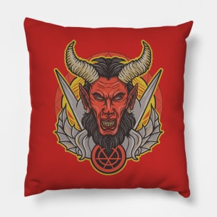 Blackened Stannum: Occult Elegance Pillow