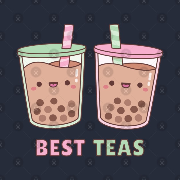 Cute Bubble Tea Best Teas Pun by rustydoodle