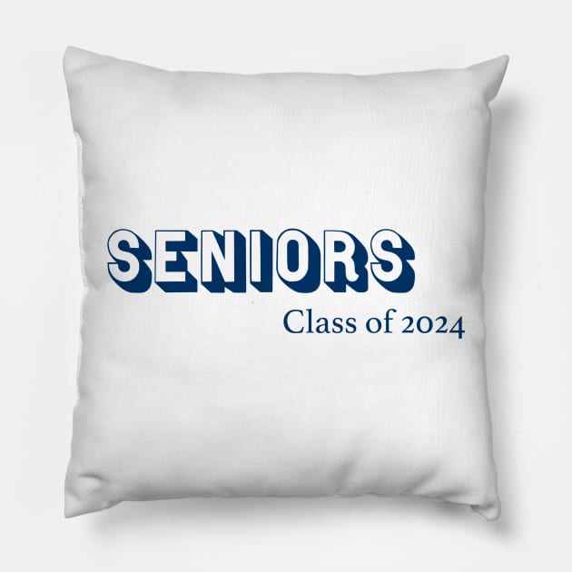 Class of 2024: The Future is Now Pillow by InTrendSick
