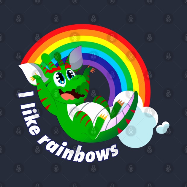 I Like Rainbows by ToonGrin.com