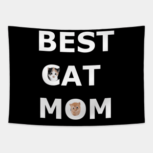 Best Cat Mom Tapestry