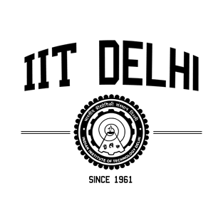 IIT Delhi Alumini Alma Mater Indian Desi Design T-Shirt