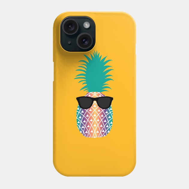 Sunglasses Pineapple Phone Case by KevinWillms1