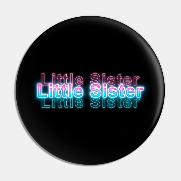 Little Sister Pin by Sanzida Design