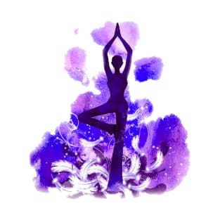 yoga violet T-Shirt