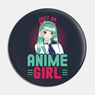 Otaku Girls Japanese Manga Lover Kawaii Anime Pin