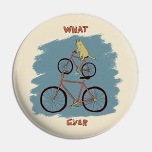 Whatever Cat Pin