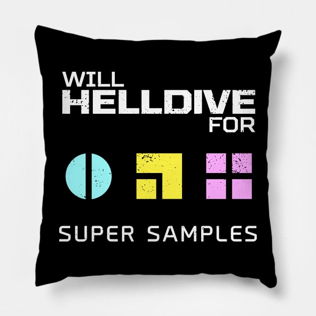 Will Helldive for Super Samples Pillow by CCDesign
